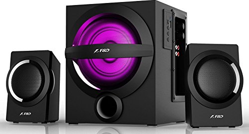 India Desire : Buy F&D A140X 37W 2.1 Bluetooth Multimedia Speaker with Multi Color LED- Black at Rs. 2299 from Amazon