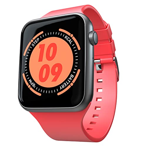 India Desire : Buy Fire-Boltt Ring Bluetooth Calling Smartwatch with SpO2 & 1.7” Metal Body with Blood Oxygen Monitoring, Continuous Heart Rate, Full Touch & Multiple Watch Faces (Red) at Rs. 1799 from Amazon