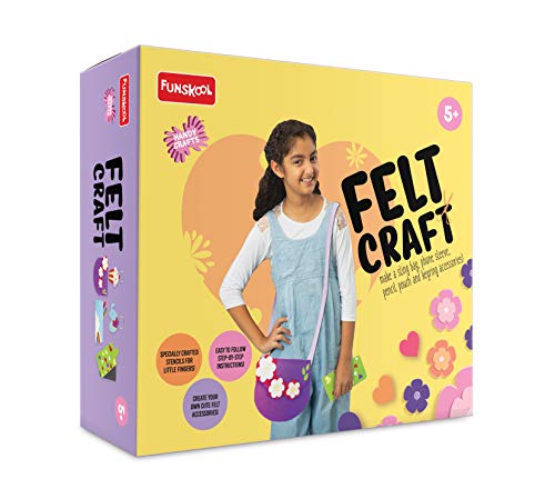 India Desire : Buy Funskool - Handycrafts Felt Craft - DIY Felt Accessories for Girls at Rs. 224 from Amazon