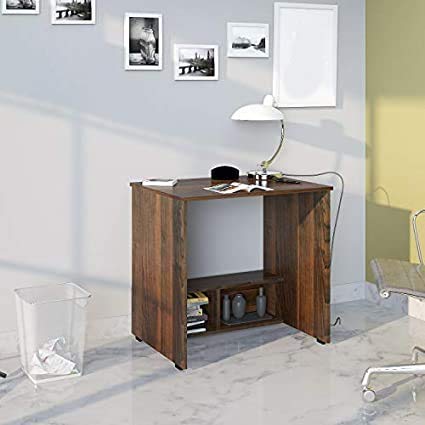India Desire : Buy Klaxon Cornus Study Table - Walnut - DIY at Rs. 1799 from Amazon [Regular Price Rs 3499]