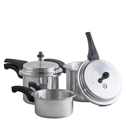 India Desire : Buy Lifelong Pressure Cooker Outer Lid Combo, 2 Litre, 3 Litre & 5 Litre (ISI) at Rs. 1269 from Amazon [MRP Rs 2700]