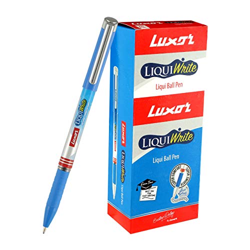 India Desire : Buy Luxor Liquiwrite Ball Pen Blue (20's Box) at Rs. 94 from Amazon [Apply Rs 20 Coupon]