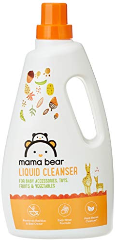 India Desire : Buy Mama Bear Plant Based Baby Liquid Cleanser - 1 L (For baby bottles, accessories, toys, fruits & vegetables) at Rs. 222 from Amazon