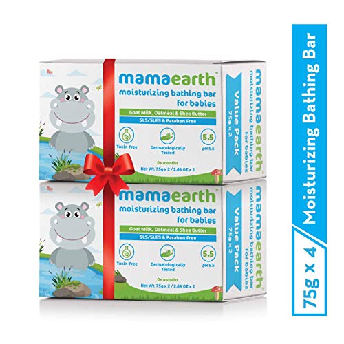 India Desire : Buy Mamaearth Bathing Bar for Babies - Pack of 4 at Rs. 398 from Amazon