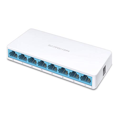 India Desire : Buy Mercusys MS108 8-Port 10/100Mbps Desktop Switch (White) at Rs. 439 from Amazon