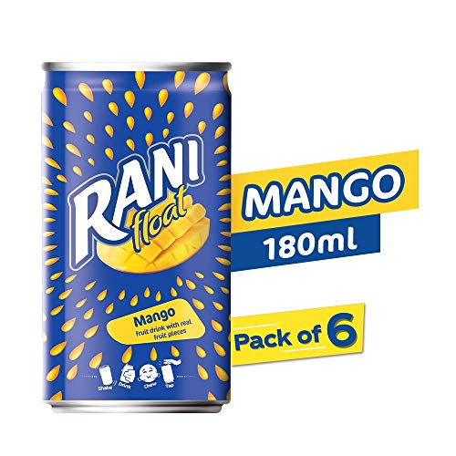 India Desire : Buy Rani Float - Mango - Can - Pack of 6 X 180 ml at Rs. 108 from Amazon [MRP Rs 210]