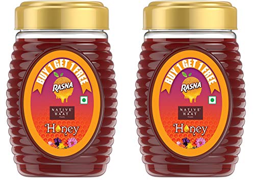 India Desire : Buy Rasna Native Haat, Honey, 1 kg (Buy 1 Get 1) at Rs. 240 from Amazon [Regular Price Rs 301]