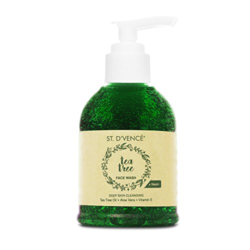 India Desire : Buy ST. D'VENCE Essential Tea Tree Oil and Neem Face Wash 150ML at Rs. 289 from Amazon