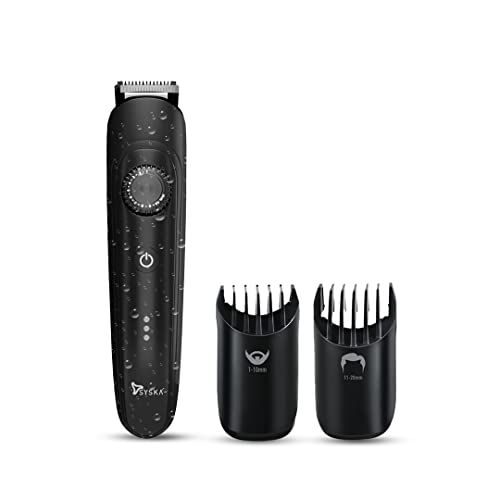 India Desire : Buy SYSKA HT900 BeardPro Corded & Cordless Trimmer with Fast Charge, 120 Min Runtime, 40 Length Settings (Black) at Rs. 929 from Amazon