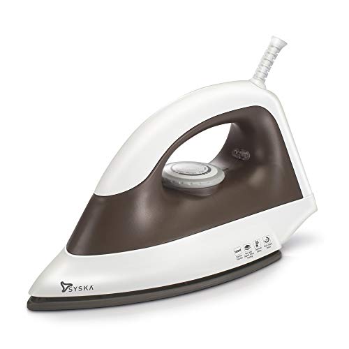 India Desire : Buy SYSKA SDI-09 1000-Watt Ezio Dry Iron (Brown) at Rs. 455 from Amazon [Regular Price Rs 699]