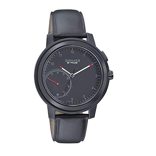 Buy Sonata Stride Pro Hybrid Smart Watch Black Dial for Men at Rs. 1498 ...