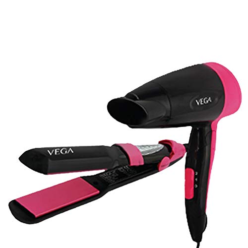 India Desire : Buy VEGA Miss Perfect Styling Set - Hair Dryer And Straightener Combo (VHSS-01), Black at Rs. 1349 from Amazon