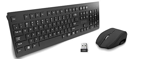 India Desire : Buy Zinq Technologies Deskmate 101 Wireless Keyboard and Mouse Combo (Black) at Rs. 799 from Amazon