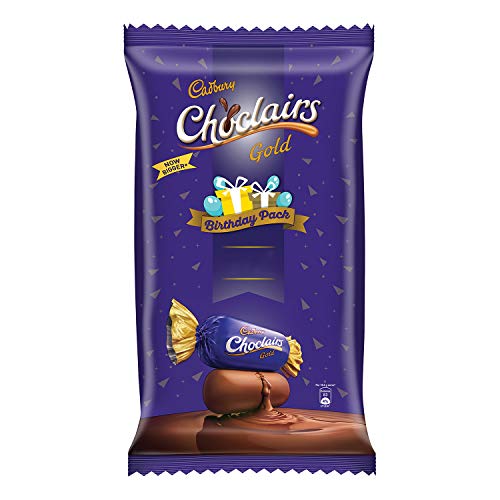India Desire : Buy Cadbury Choclairs Gold Candies Birthday Pack  655.5 gm at Rs. 169 from Amazon