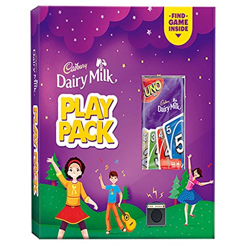 India Desire : Buy Cadbury Dairy Milk Play Pack, 104g with Free UNO Game Inside at Rs. 59 from Amazon [Selling Price Rs 59]