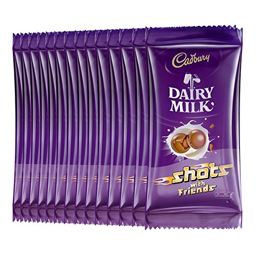 India Desire : Buy Cadbury Dairy Milk Shots, 16.2g (Pack of 40) at Rs. 320 from Amazon [Regular Price Rs 400]