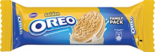 India Desire : Buy Cadbury Oreo Golden Vanilla Crème Biscuit, 120 gm (Pack of 10) at Rs. 149 from Amazon