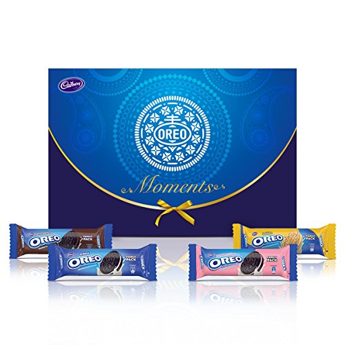India Desire : Buy Cadbury Oreo Moments Assorted Creme Biscuit Gift Box, 1.2 kg at Rs. 195 from Amazon [Regular Price Rs 255]
