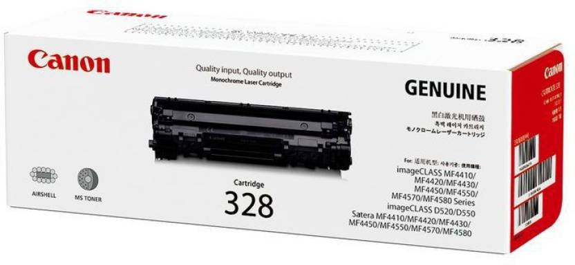 India Desire : Buy Canon 328 Black LaserJet Toner Cartridge Single Color Toner at Rs. 499 from Flipkart [Amazon Price Rs 2249]