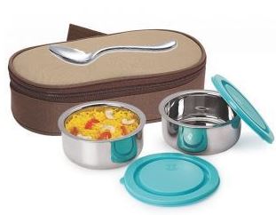 India Desire : Shopclues Special Offer : Buy Tiffin (Lunch Box) Made Of Stainless Steel At Rs. 55 Only From Shopclues Loot Deal