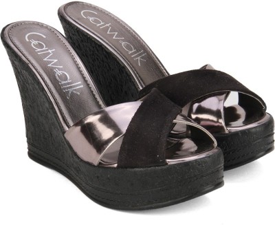 India Desire : Flipkart Steal Deal: Buy Catwalk Women GUN METAL Heels at Rs. 599 [MRP Rs 1895]