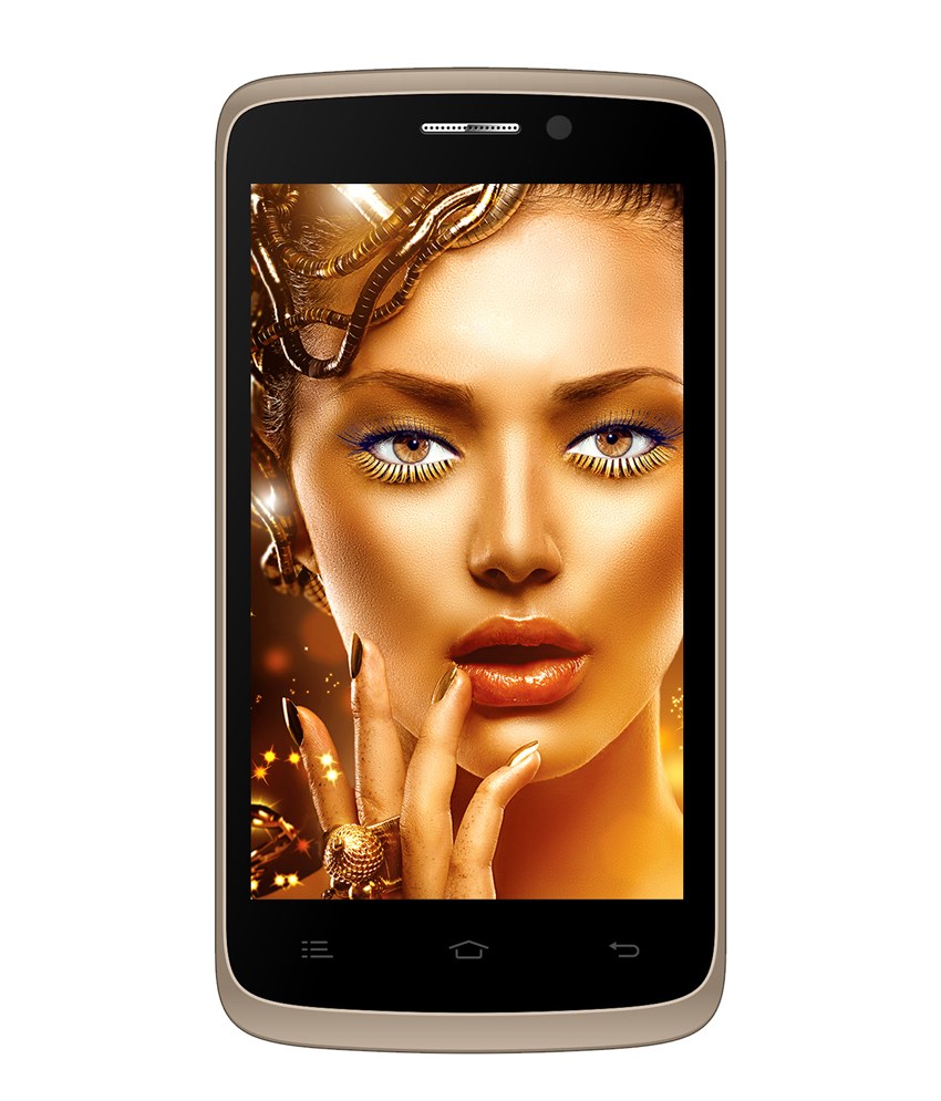 India Desire : Buy Celkon Q405 (Gold) Mobile Phone At Rs. 3199 Only From Snapdeal