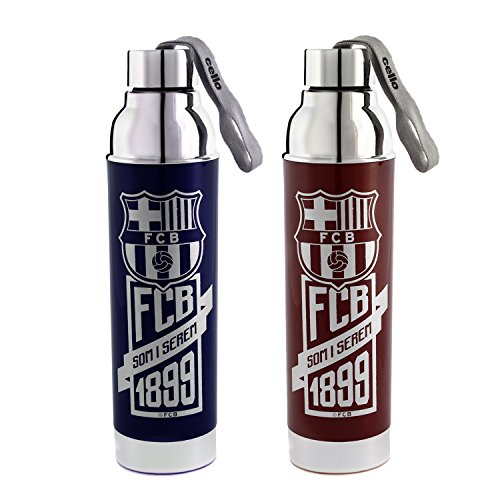India Desire : Buy Cello FCB Barcelona Goal Sports Bottle, 600ml, Set of 2, Assorted (Licensed by Cello) at Rs. 171 from Amazon