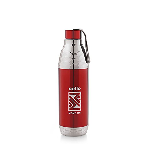 India Desire : Buy Cello Inox Insulated Plastic Bottle, 600 ml, Red at Rs. 191 from Amazon