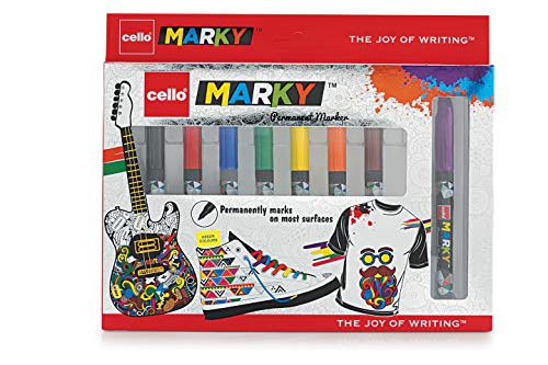 India Desire : Buy Cello Marky Permanent Marker, Pack of 8 at Rs. 81 from Amazon [Regular Price Rs 130]
