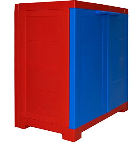 India Desire : Buy Cello Novelty Compact Cupboard Red and Blue at Rs. 1599 from Amazon