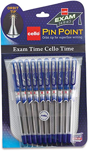 India Desire : Buy Cello Pinpoint Ball Pen Set - Pack of 10 (Blue) at Rs. 79 from Amazon [Regular Price Rs 100]