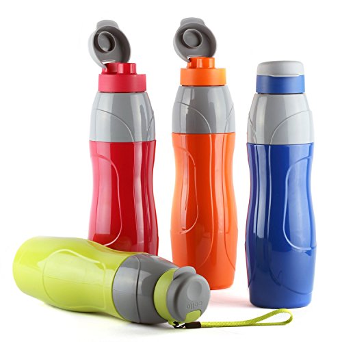 India Desire : Buy Cello Puro Plastic Sports Insulated Water Bottle, 900 ml Set of 4 at Rs. 384 from Amazon [Regular Price Rs 502]