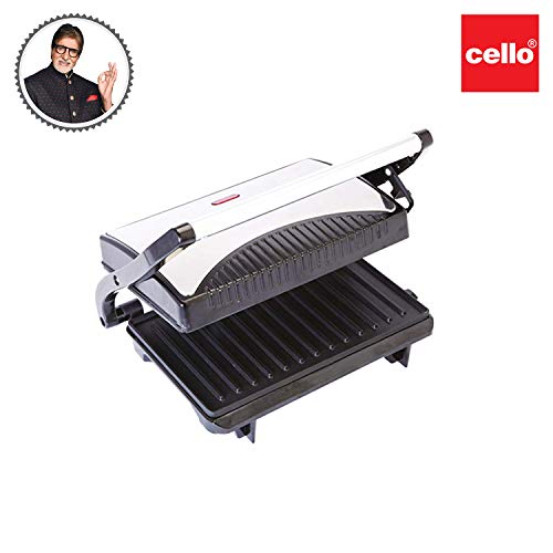 India Desire : Buy Cello Super Club 200 750-Watt Grill Maker (Black) at Rs. 390 from Amazon [Live @3:10PM]