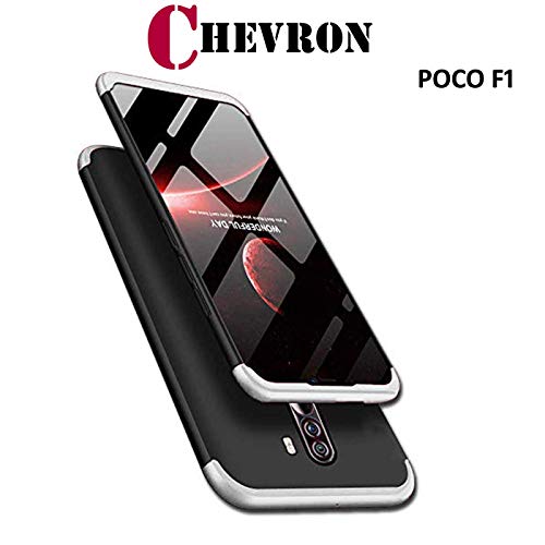 India Desire : Buy Chevron C112 Phone Case for Xiaomi Poco F1 (Silver-Black) at Rs. 102 from Amazon