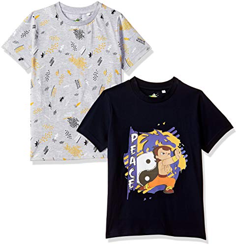 India Desire : Buy Chhota Bheem Boys Plain Regular Fit T-Shirt (Pack of 2) at Rs. 142 from Amazon