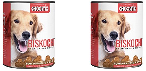 India Desire : Buy Choostix Biskochi, Pomegranate and Oats, 450 g (Pack of 2) at Rs. 189 from Amazon