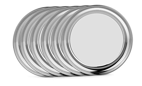 India Desire : Buy Classic Essentials stainless steel full plate of 6pcs at Rs. 399 from Amazon