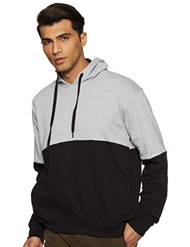 India Desire : Buy Cloth Theory Men's Sweatshirt (B075NH45KV-A_Grey Melange, Black_M) at Rs. 257 from Amazon