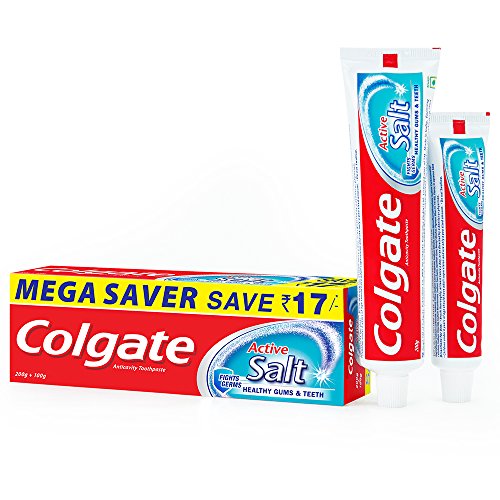 India Desire : Buy Colgate Toothpaste Active Salt 300 g Natural Saver Pack at Rs. 91 from Amazon