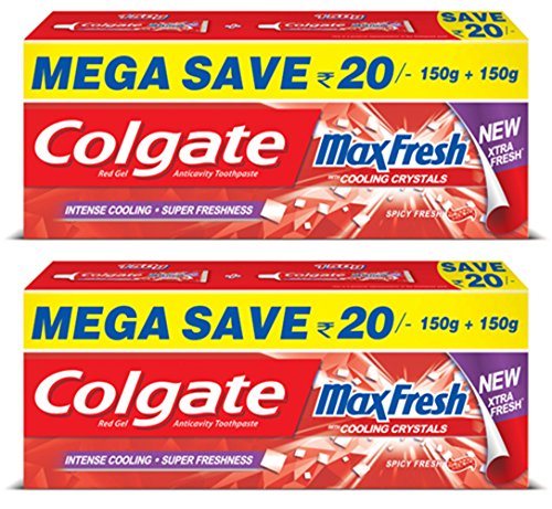 India Desire : Buy Colgate Maxfresh Spicy Fresh Red Gel Toothpaste - 300 g at Rs. 92 from Amazon