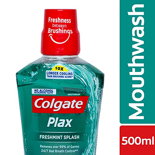 India Desire : Buy Colgate Plax Freshmint Splash Mouthwash - 500 ml at Rs. 126 from Amazon [Regular Price Rs 199]