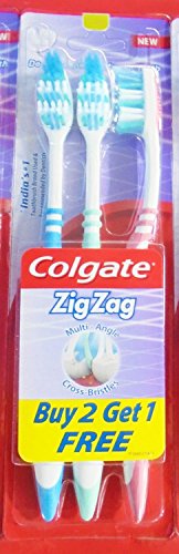 India Desire : Buy Colgate ZigZag Toothbrush - Soft (Buy 2 Get 1) at Rs. 50 from Amazon