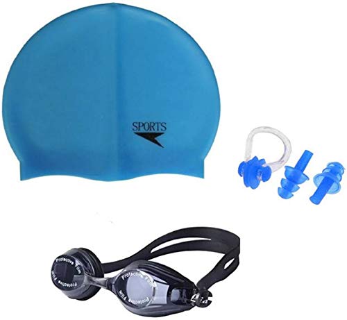 India Desire : Buy Credence Sports (Swimming Cap, Swimming Goggle, Set of Ear & Nose Plug) Swimming Kit at Rs. 199 from Amazon
