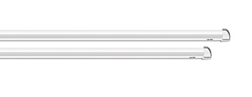 India Desire : Buy Crompton LDLTR18-CDL 18-Watt Lite Ray LED Batten (Pack of 2, White Gray) at Rs. 433 from Amazon