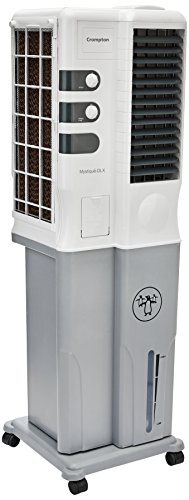 India Desire : Buy Crompton Mystique Dlx 34 Ltrs Tower Air Cooler (White-Grey) at Rs. 2974 from Amazon [Selling Price Rs 6999]