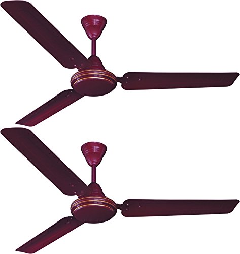 India Desire : Buy Crompton Sea Wind 1200 mm Ceiling Fan (Lustre Brown, Pack of 2) at Rs. 1500 from Amazon