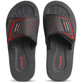 India Desire : Get Flat 90% Off On FIZIK Men's Sandal Black-Red Cube At Rs. 30 From Shopclues