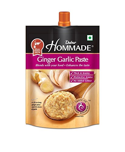 India Desire : Buy Dabur Hommade Ginger Garlic Paste, 200g at Rs. 27 from Amazon [MRP Rs 44]
