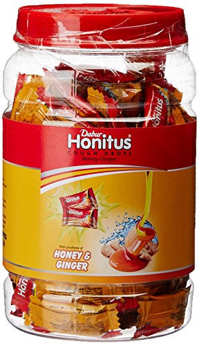 India Desire : Buy Dabur Honitus Cough Drops Jar - 300 Count (Honey Ginger) at Rs. 210 from Amazon