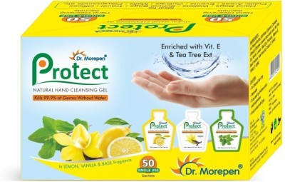 India Desire : Buy Dr. Morepen Protect Hand Sanitizer(50 ml, Pouch, Pack of 50) at Rs. 67 from Flipkart